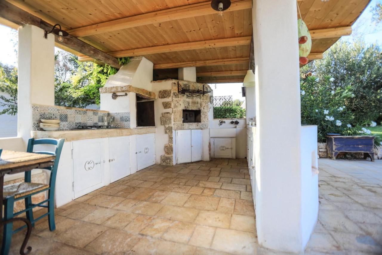 הוילה צ'לייה מספיקה Trulli Il Geco Sognante מראה חיצוני תמונה