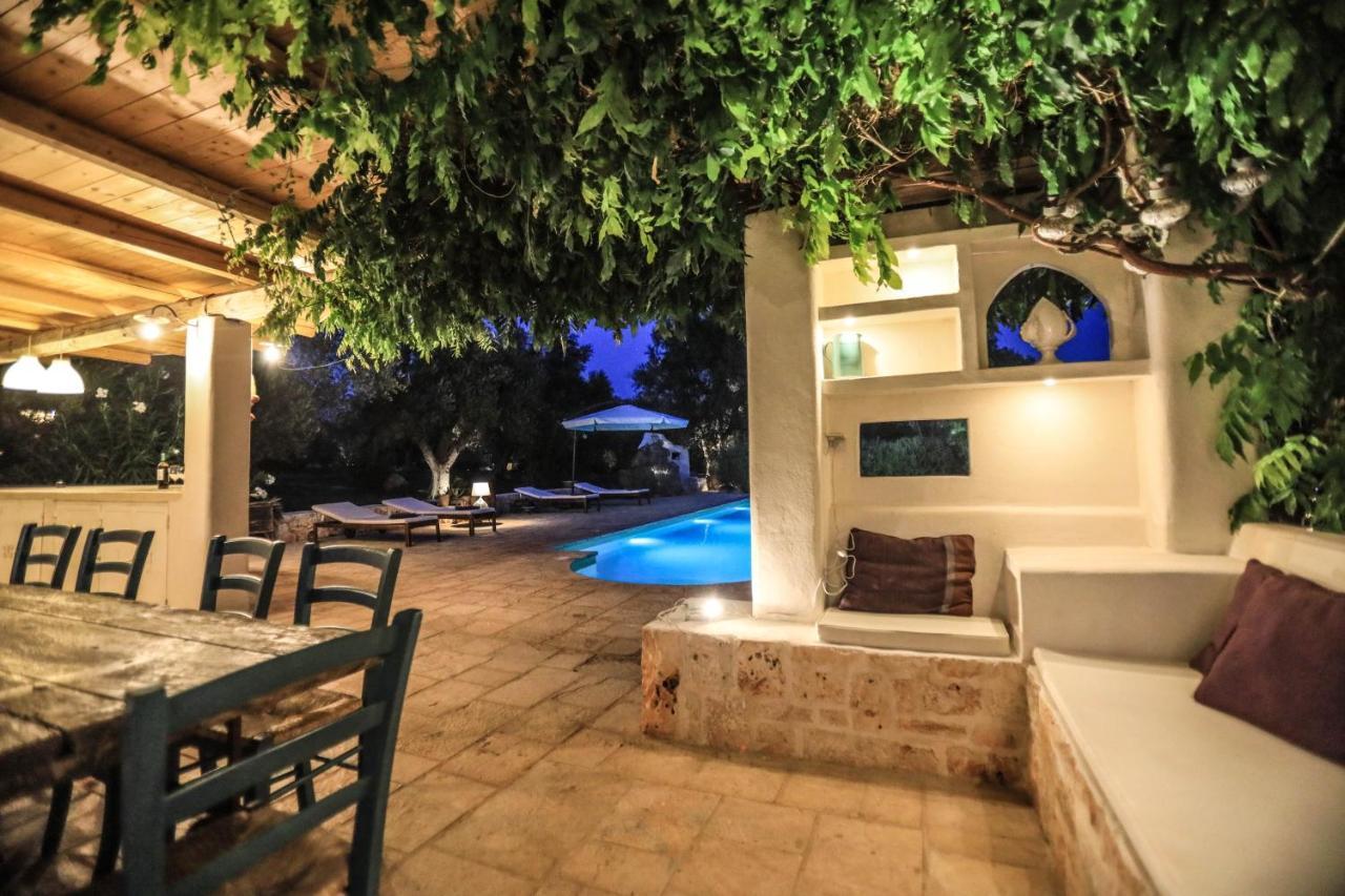 הוילה צ'לייה מספיקה Trulli Il Geco Sognante מראה חיצוני תמונה