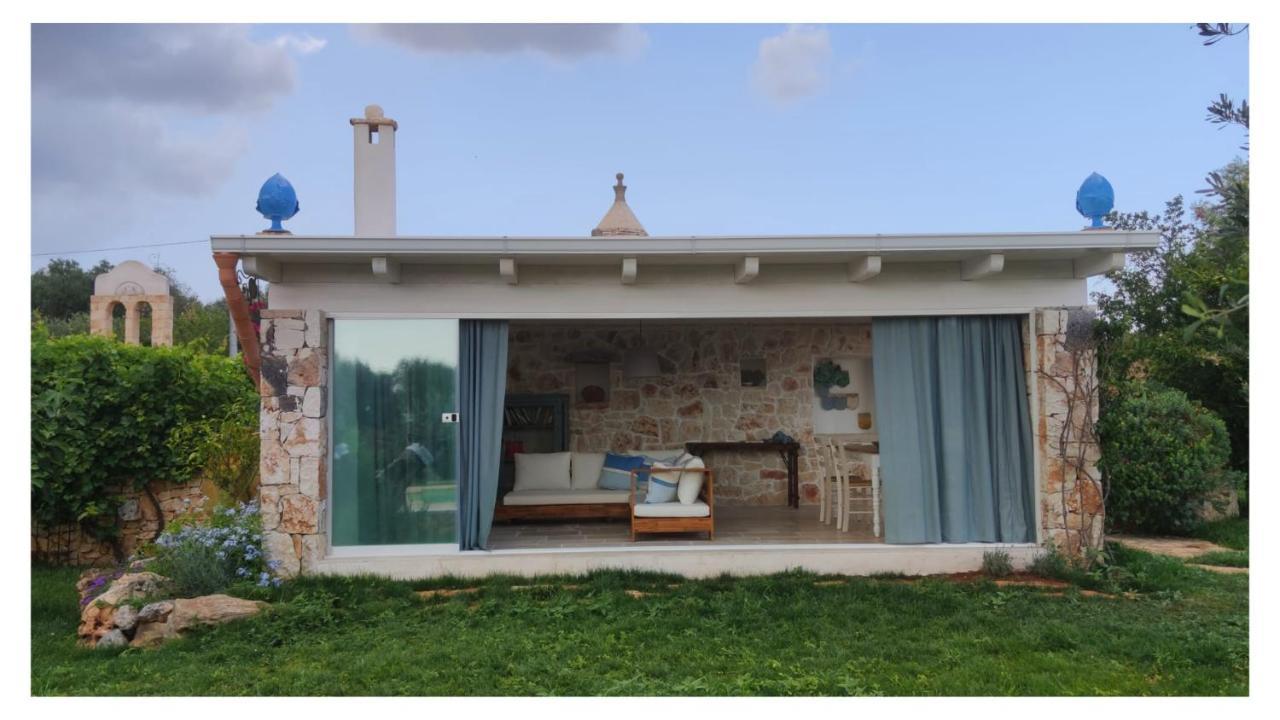 הוילה צ'לייה מספיקה Trulli Il Geco Sognante מראה חיצוני תמונה
